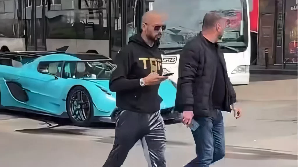 اندرو تیت Koenigsegg Jesko